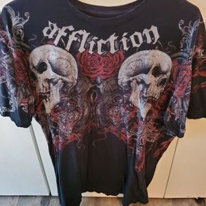 Men's large Affliction t-shirt